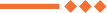 Divider line with orange diamonds