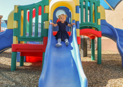 Child on playground