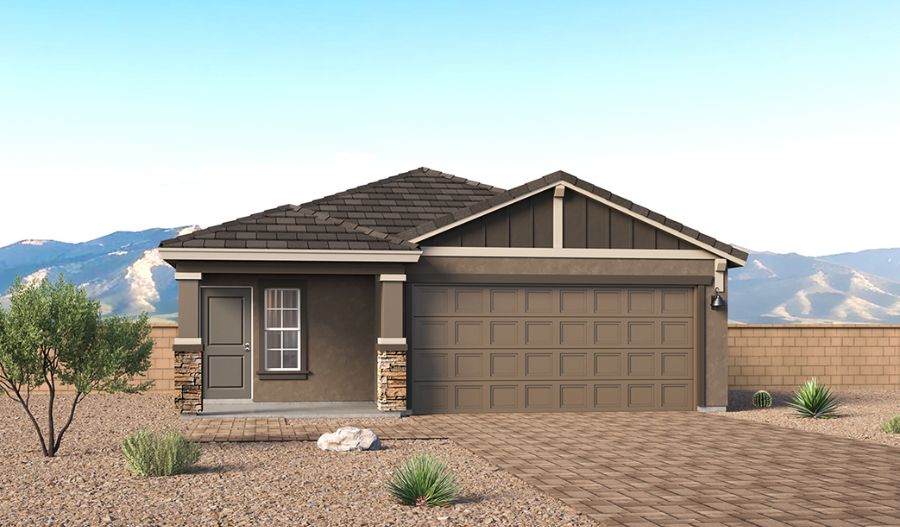 DR Horton Carolina ranch home in Rancho Sahuarita